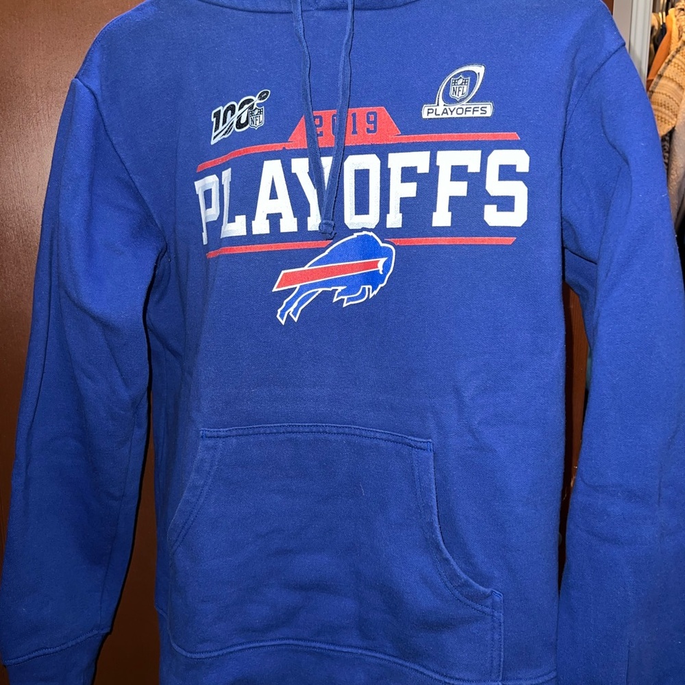 Fanatics Buffalo Bills 2019 Playoffs Royal Blue Hoodie